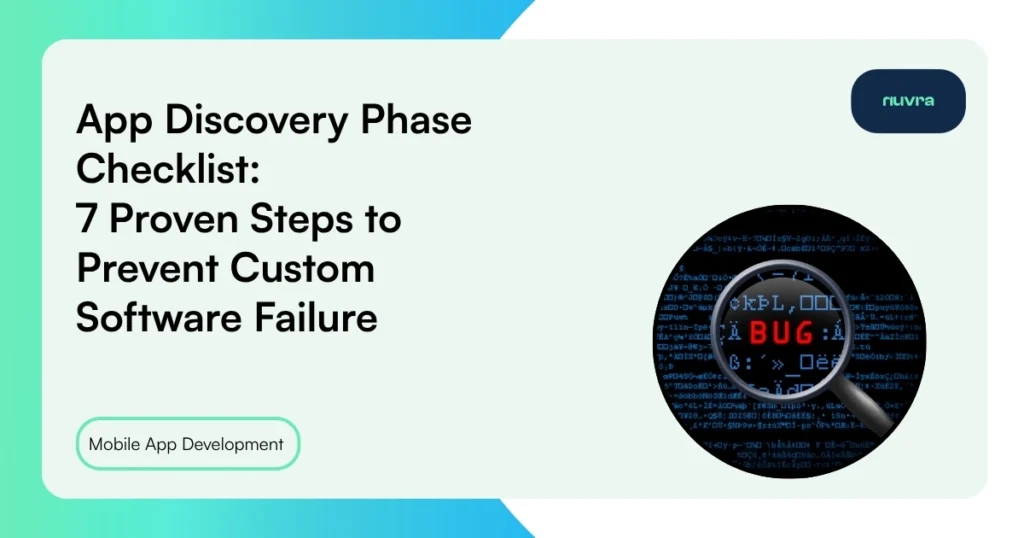 App Discovery Phase Checklist