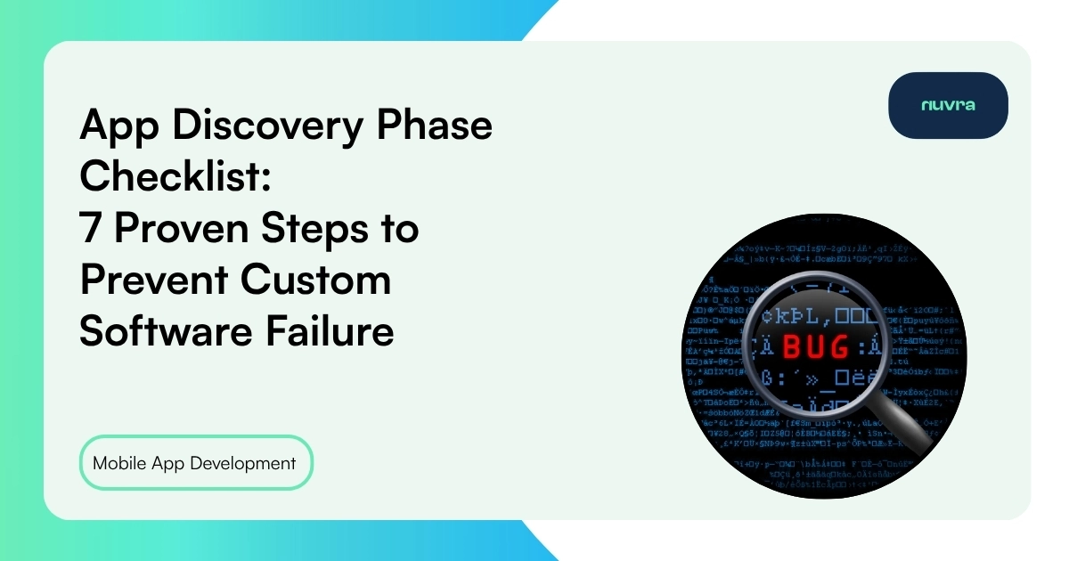 App Discovery Phase Checklist