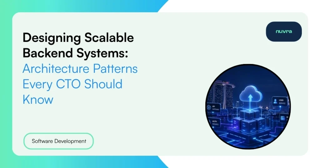 Designing Scalable Backend Systems
